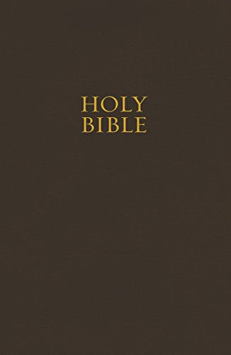 Holy Bible: New King James Version Brown Pew Bible