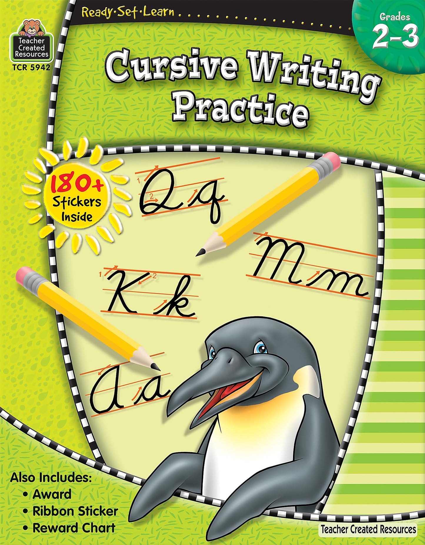 Ready•Set•Learn: Cursive Writing Practice, Grades 2–3 from Teacher Created Resources (Ready, Set, Learn Series) - 2818