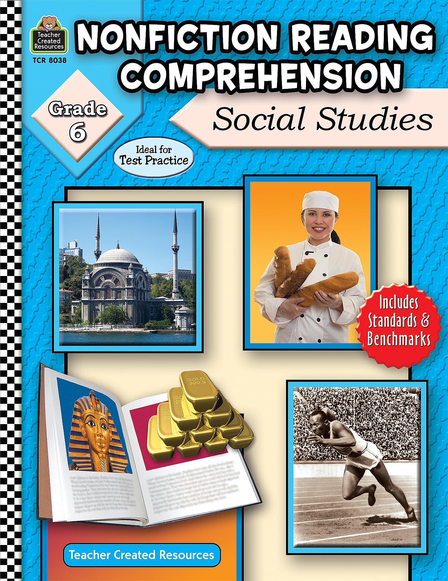 Nonfiction Reading Comprehension: Social Studies, Grd 6: Social Studies, Grd 6 - 8710