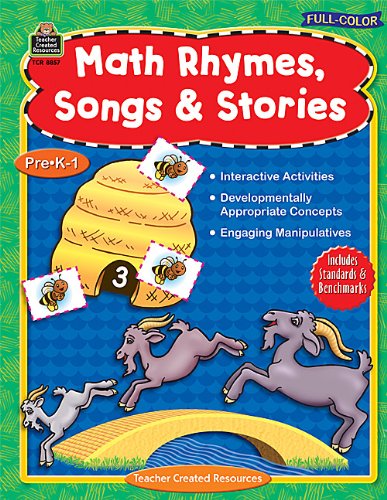 Full-color Math Rhymes, Songs & Stories, Preschool-grade 1