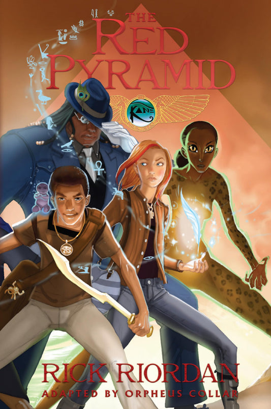 The Red Pyramid: The Graphic Novel (Kane Chronicles) - 9644