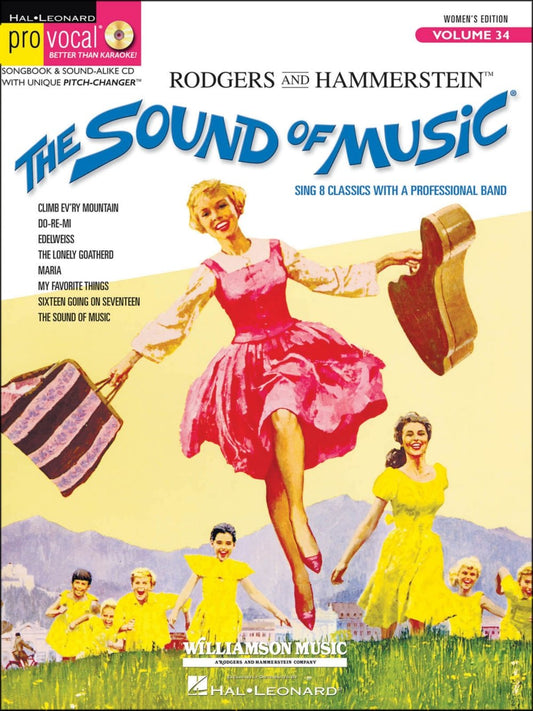 The Sound of Music: Pro Vocal Women's Edition Volume 34