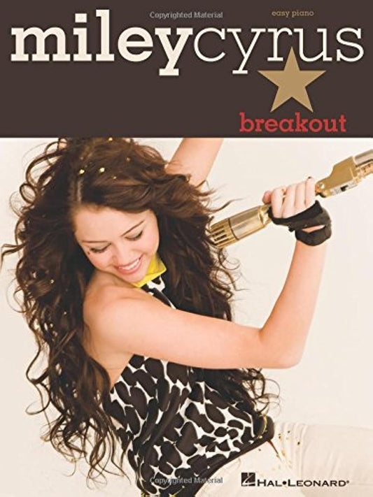 Miley Cyrus - Breakout: Easy Piano - 1324