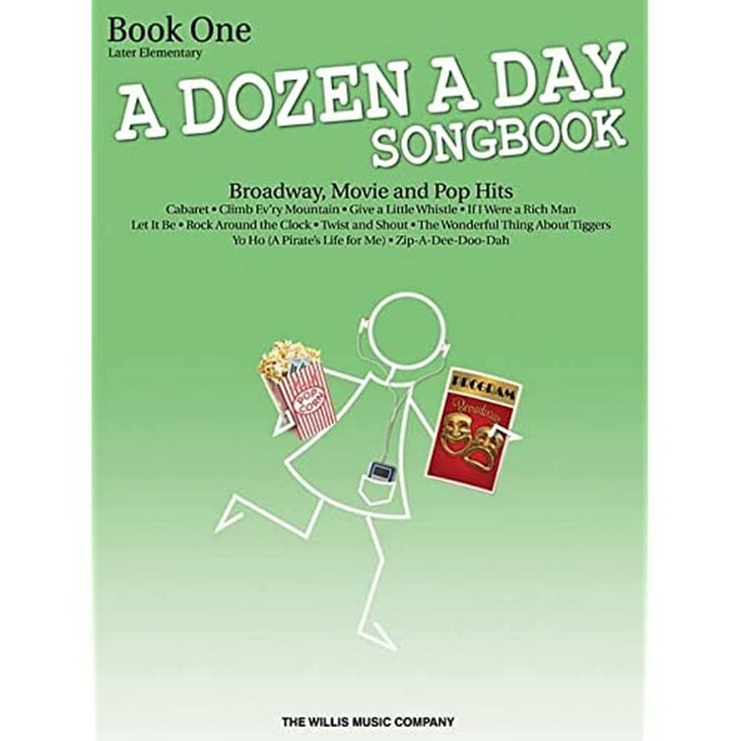A Dozen a Day Songbook - Book 1: Later Elementary to Early Intermediate Level - 3587