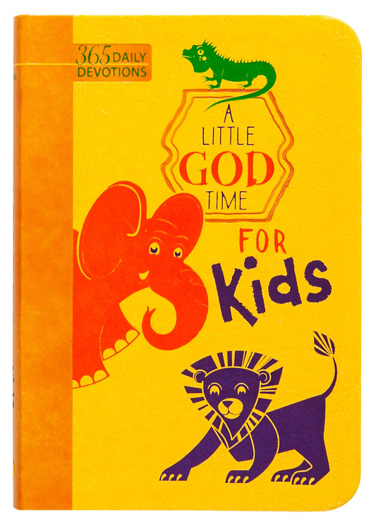 A Little God Time for Kids: 365 Daily Devotions (Faux leather edition) - 916