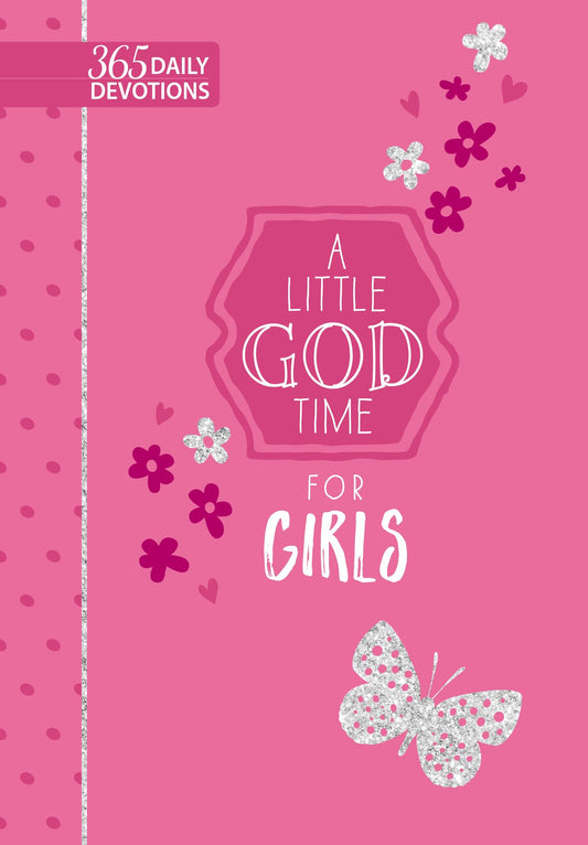 A Little God Time for Girls: 365 Daily Devotions (Imitation/Faux Leather) – Motivational Devotions for Girls of Ages 9-12, Perfect Gift for Daughters, Birthdays, Holidays, and More - 3164