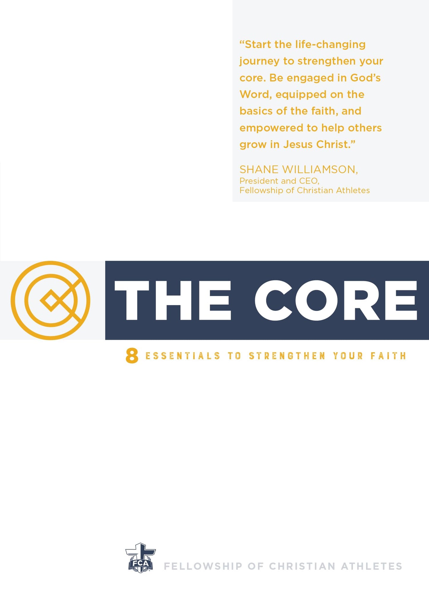 The Core: 8 Essentials to Strengthen Your Faith  A Spiritual Self Improvement Book for Christian Athletes