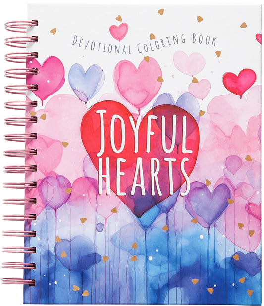 Joyful Hearts: Devotional Coloring Book - 5007