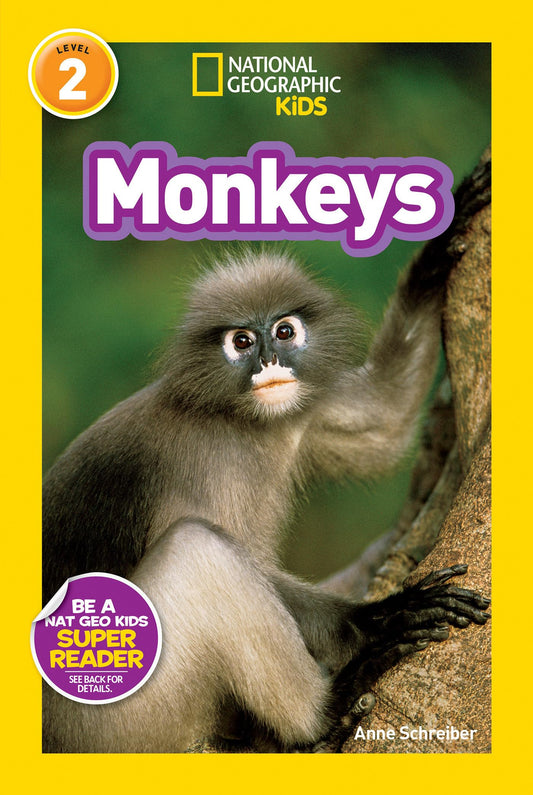 Monkeys (National Geographic Kids Readers, Level 2) - 9931
