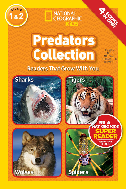 Predators Collection (National Geographic Kids Readers, Levels 1 & 2): Readers That Grow With You