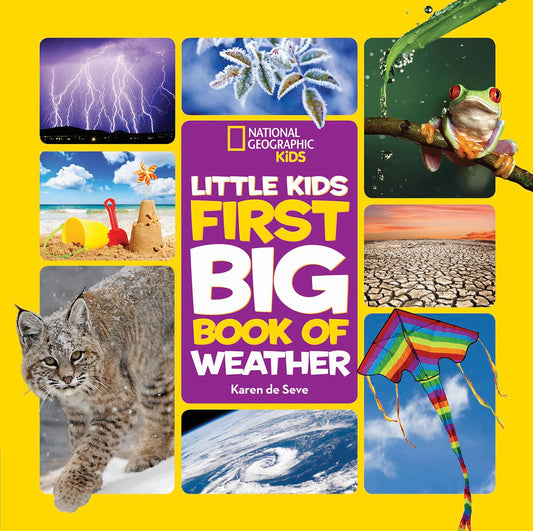 National Geographic Little Kids First Big Book of Weather (National Geographic Little Kids First Big Books) - 4034