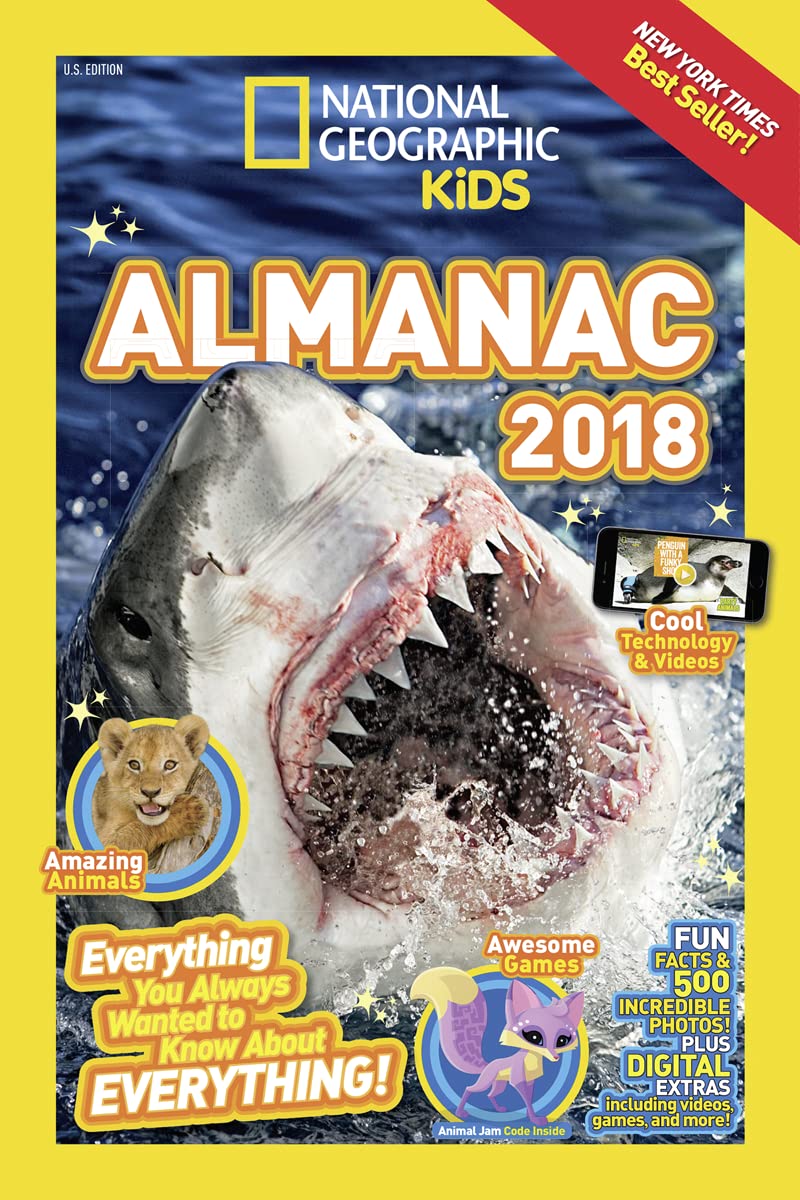 National Geographic Kids Almanac 2018 (National Geographic Almanacs)