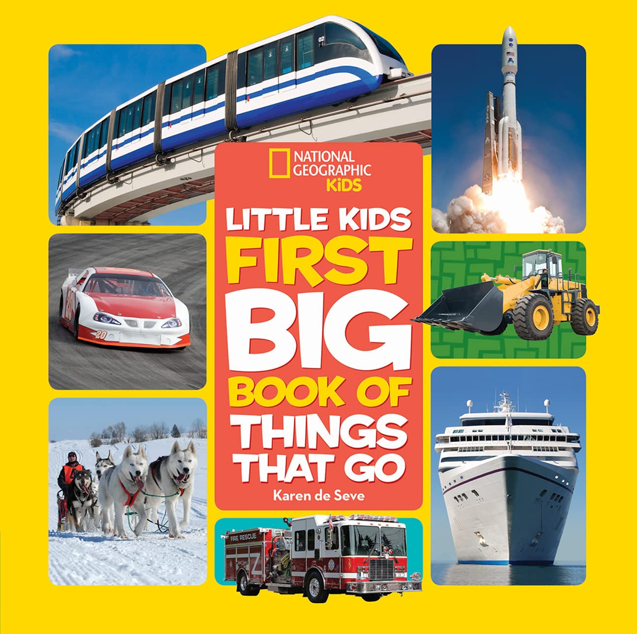 National Geographic Little Kids First Big Book of Things That Go - 3403