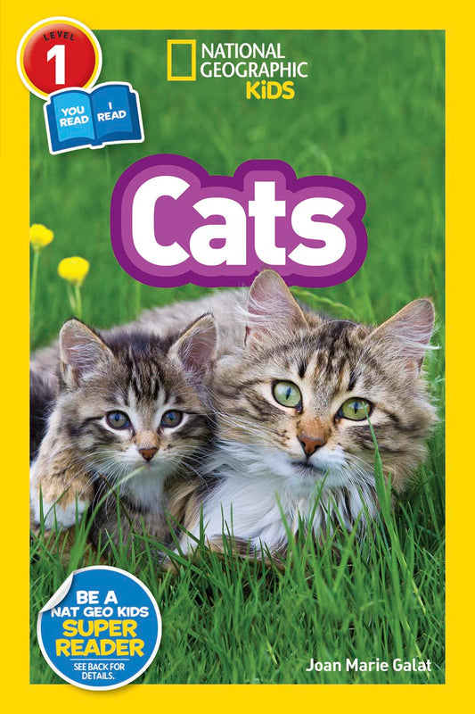 National Geographic Readers: Cats (Level 1 Coreader) - 8258