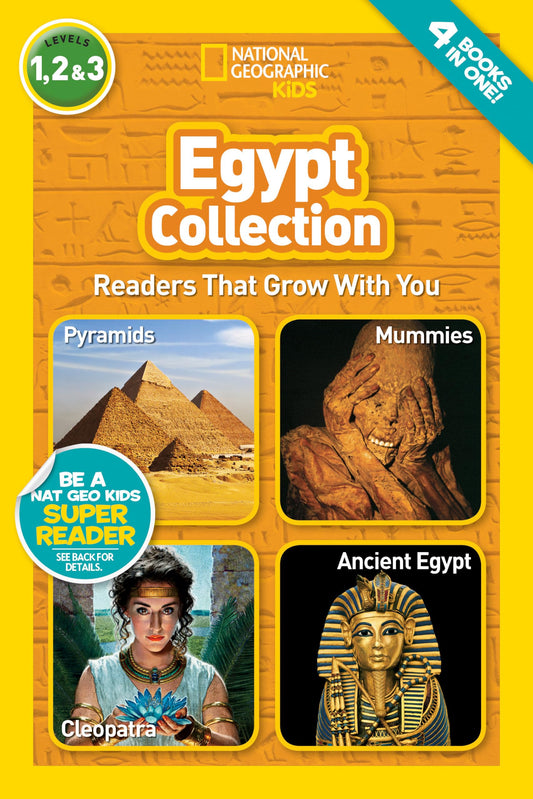 Egypt Collection (National Geographic Kids Readers, Levels 1, 2, & 3): Readers That Grow With You - 4348
