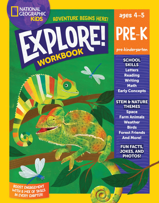 National Geographic Kids Explore! Workbook Pre-K - 2267