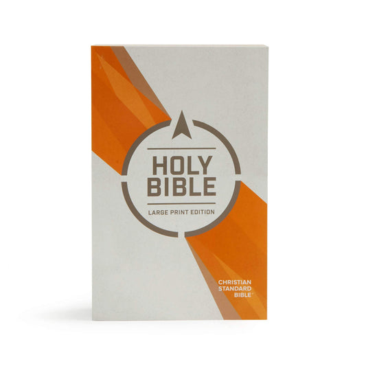 CSB Outreach Bible, Large Print Edition, Black Letter, New Believer, Economy, Gift, Easy-to-Read Bible Serif Type - 902