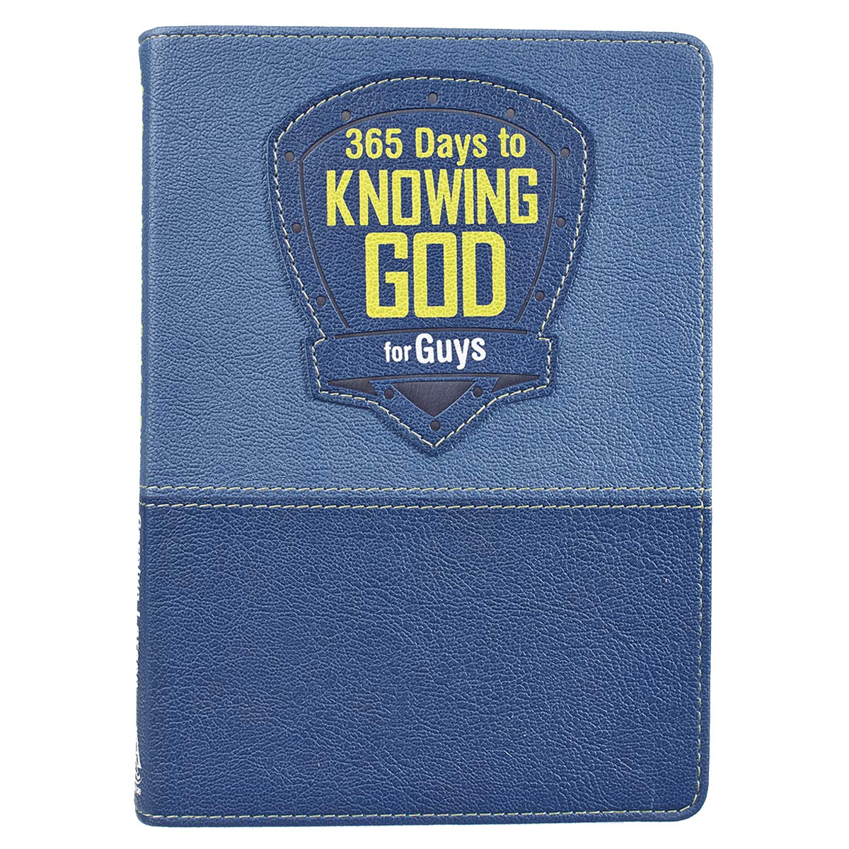 365 Days to Knowing God for Guys Devotional - Faux Leather Edition - 1962
