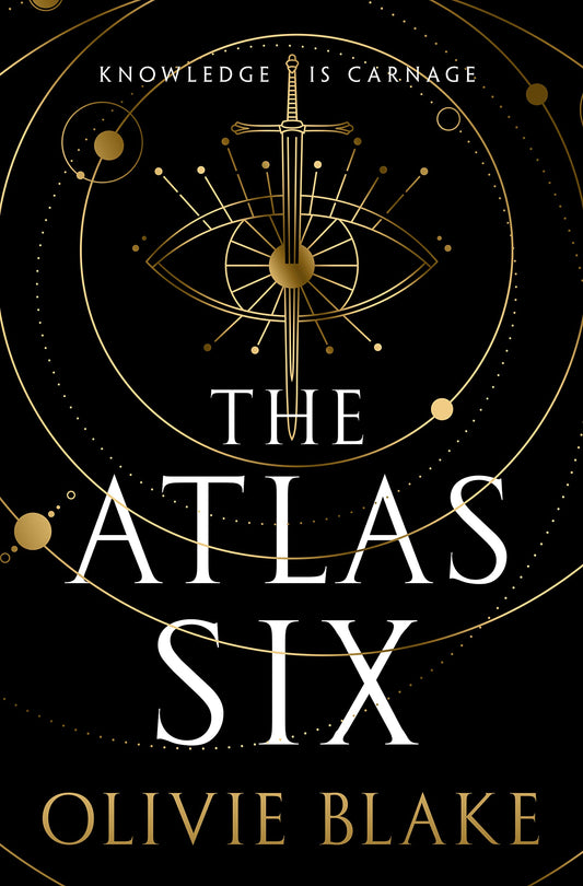 The Atlas Six (Wheeler Publishing Large Print Hardcover)