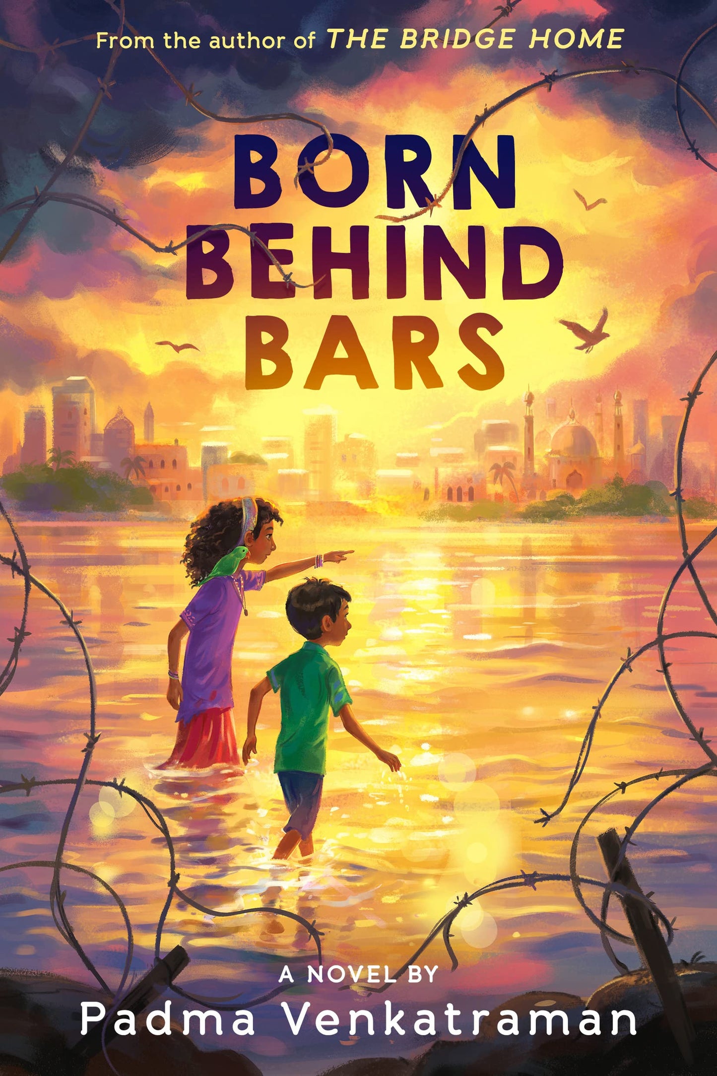 Born Behind Bars (Thorndike Press Youth Large Print)