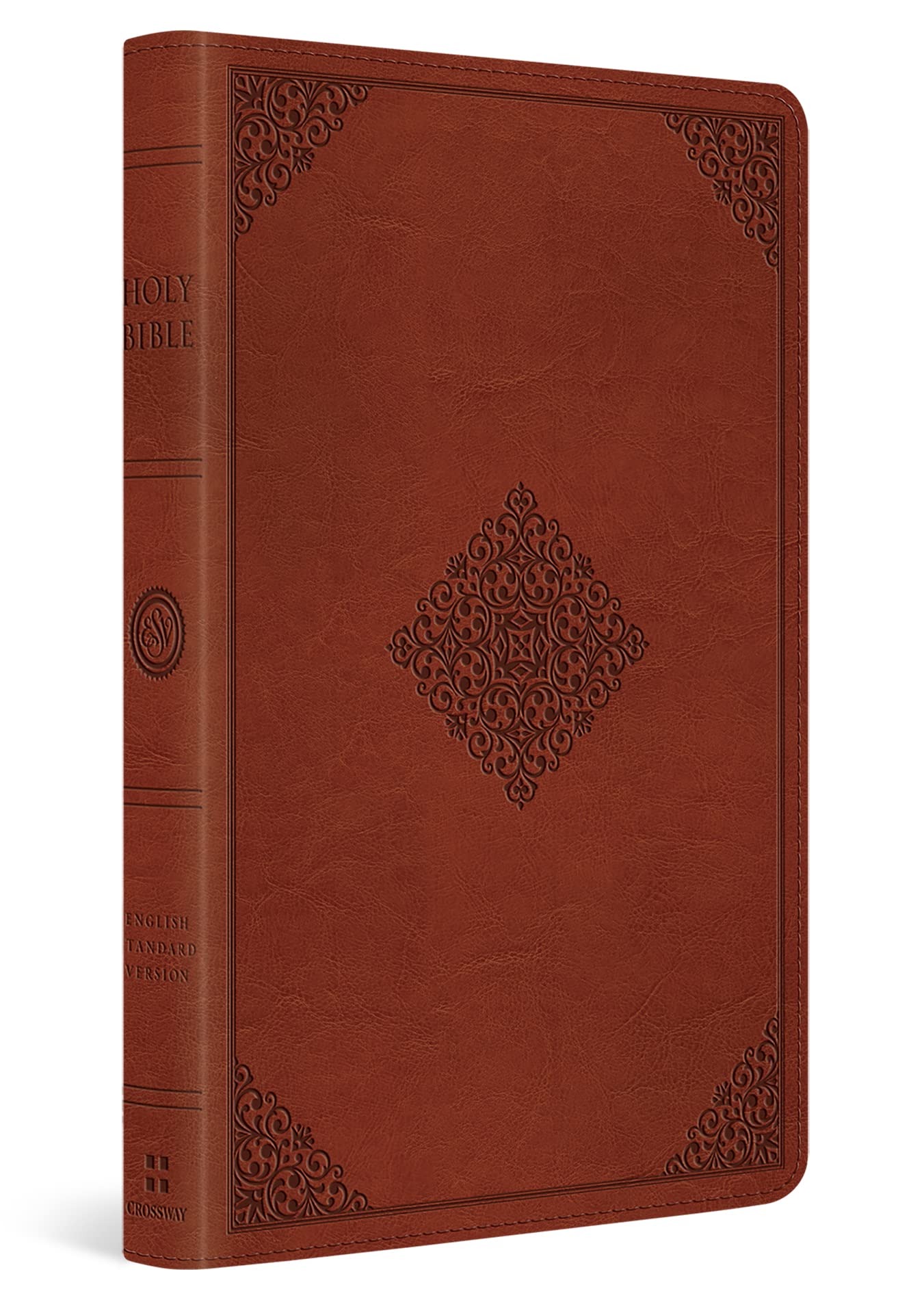 ESV Thinline Reference Bible (TruTone, Tan, Ornament Design)