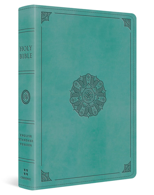 ESV Personal Reference Bible (TruTone, Turquoise, Emblem Design) - 2286