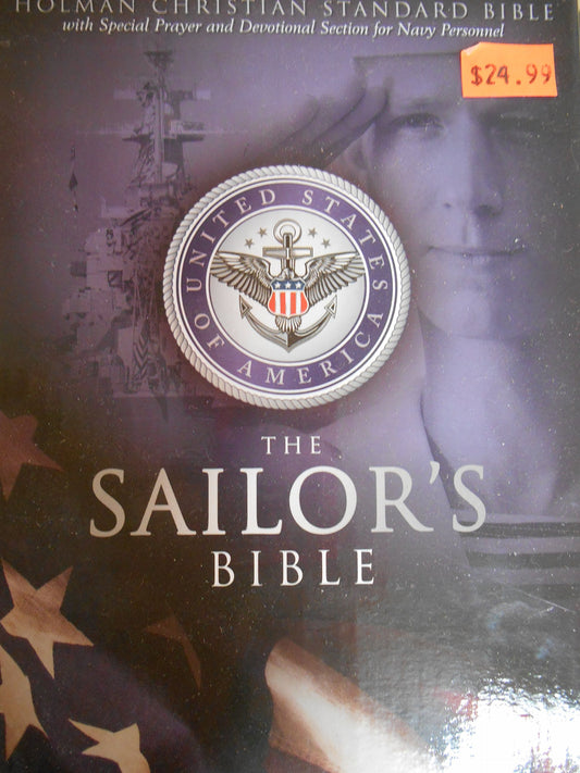 HCSB Sailor’s Bible, Black Simulated Leather