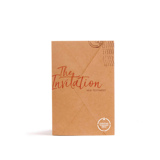 CSB The Invitation New Testament, Black Letter, Gospel Presentation, Evangelism, Outreach, New Believer, Economy, Easy-to-Read Bible Serif Type - 9654