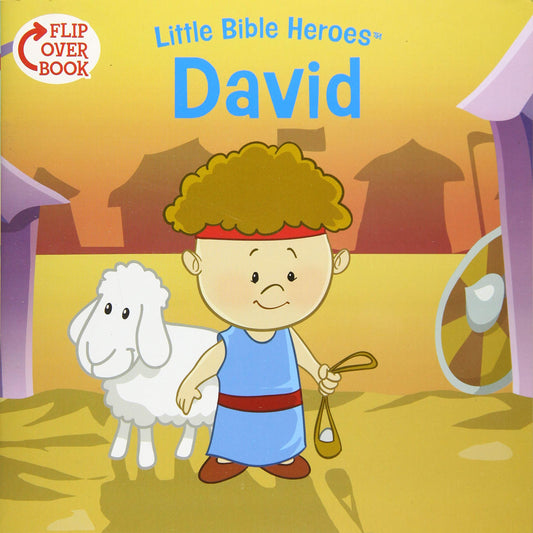 David / Esther Flip-Over Book (Little Bible Heroes™)