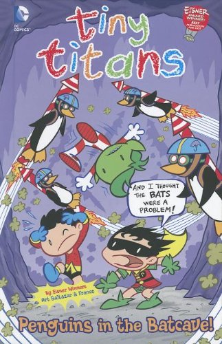 Tiny Titans: Penguins in the Batcave!