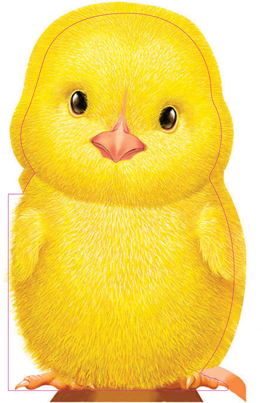 Furry Chick: A Mini Touch and Feel Book for Baby and Toddler (Easter Gift, Sweet Shower Gift, Sensory Book, Baby Animals Book) (The Furry Friends)