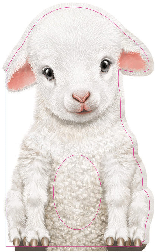 Furry Lamb: A Mini Touch and Feel Book for Babies and Newborns (Sweet Shower Gift, Sensory Baby Animals Book) (The Furry Friends)