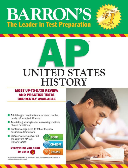 Barron's AP United States History with CD-ROM
