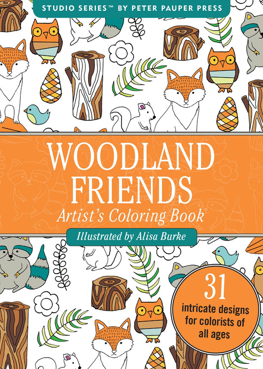 Color Bk Small Woodland Friends (Studio Series) - 9634