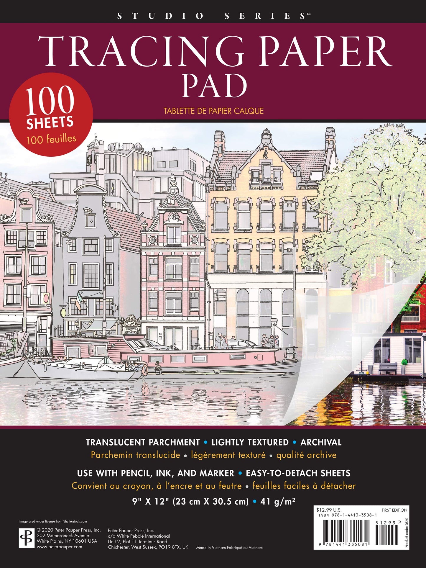 Studio Series Tracing Paper Pad 9'' x 12'' (100 sheets)