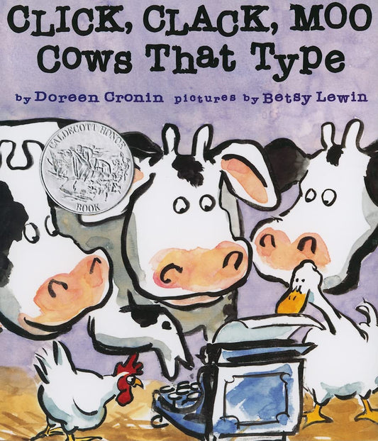 Click, Clack, Moo: Cows That Type (A Click Clack Book) - 9383