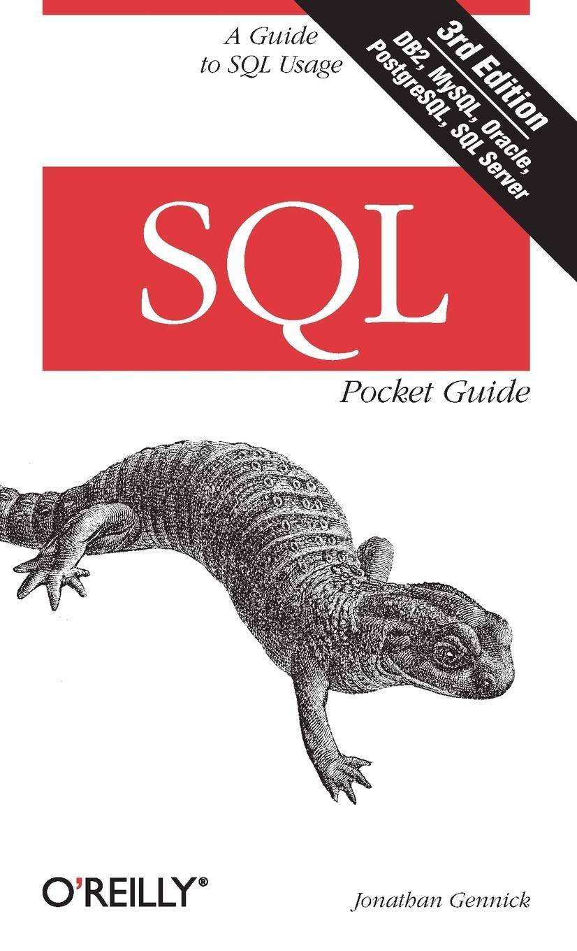 SQL Pocket Guide: A Guide to SQL Usage