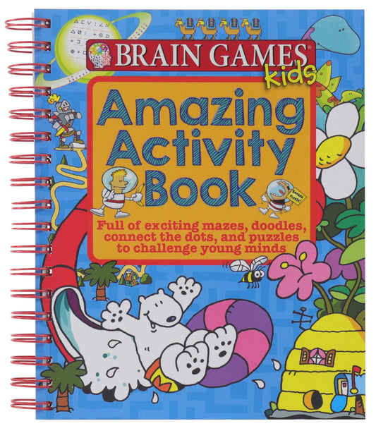 Brain Games Kids - Amazing Activity Book - PI Kids