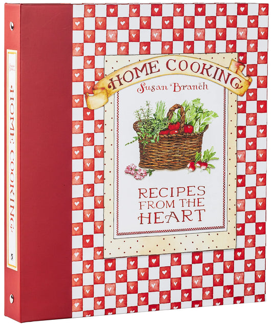 Deluxe Recipe Binder - Home Cooking: Recipes From the Heart (Susan Branch) - 8634