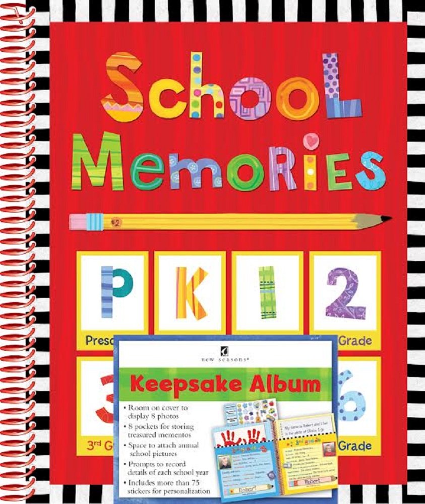 Phoenix International Publications New Seasons Boy Girl School Years & Memories Spiral-Bound Book 7648100