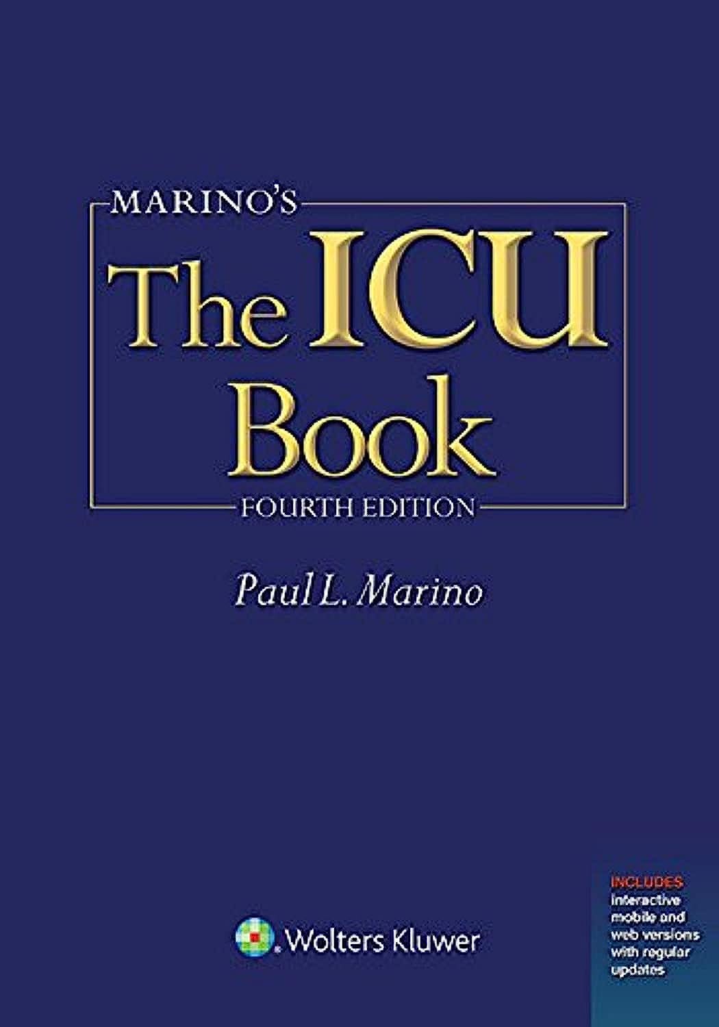Marino's The ICU Book: Print + Ebook with Updates (ICU Book (Marino)) - 3949