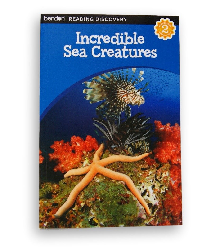 Bendon Reading Discovery Book Level 2 - Incredible Sea Creatures - Grades 1-3