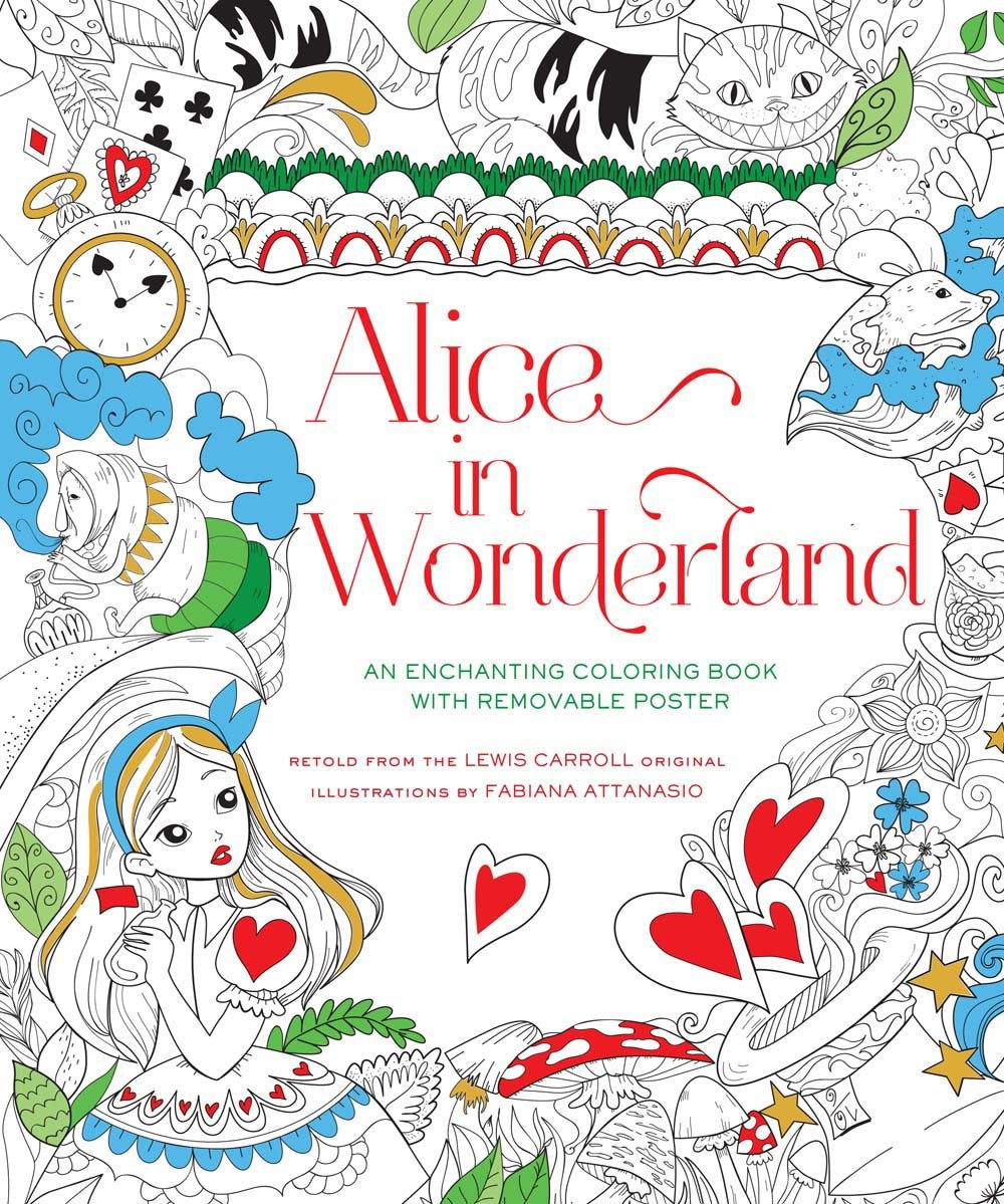 Alice in Wonderland Coloring Book - 7061