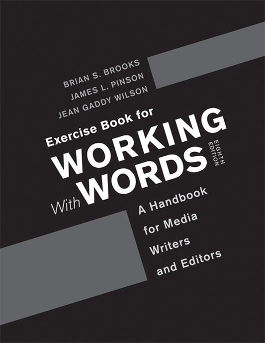 Exercise Book for Working With Words - 8325