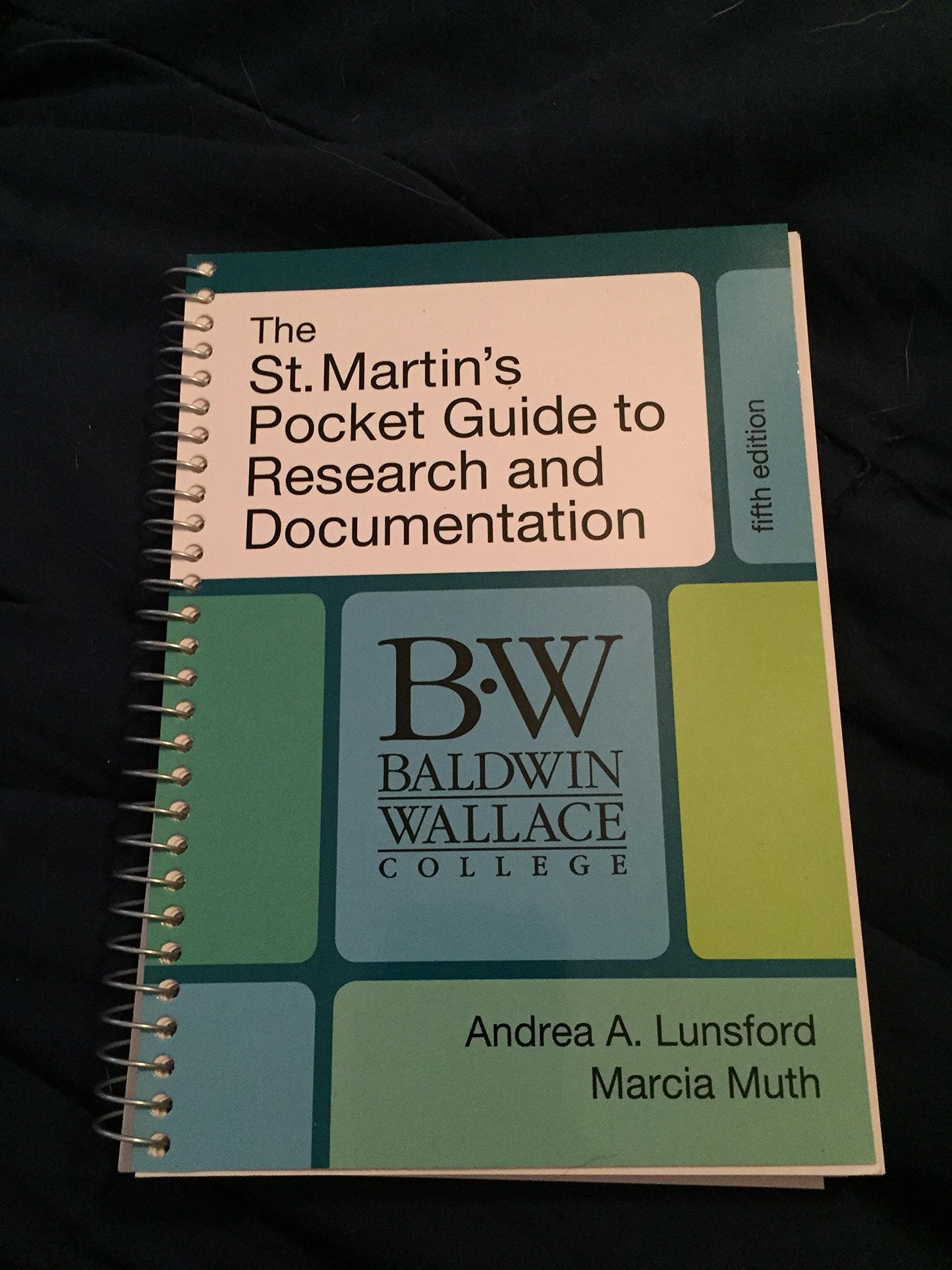 The St. Martin's Pocket Guide to Research and Documentation (5e) [Baldwin Wallace College]