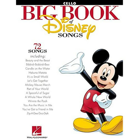 The Big Book of Disney Songs: Cello - 1228
