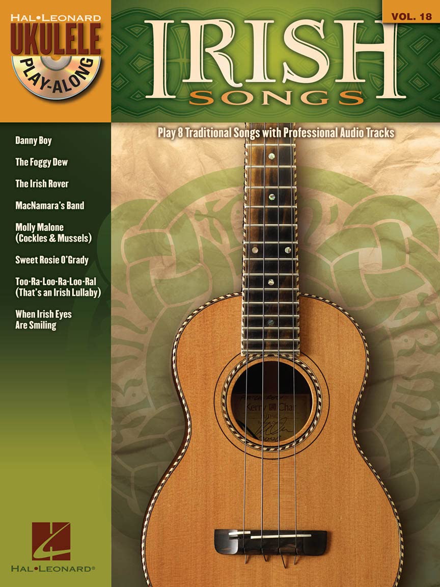 Irish Songs - Ukulele Play-Along Vol. 18 Book/Online Audio (Hal Leonard Ukulele Play-Along, 18)