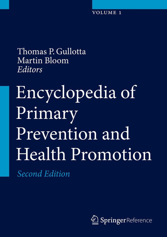 Encyclopedia of Primary Prevention and Health Promotion (Volume 1-4) - 3352