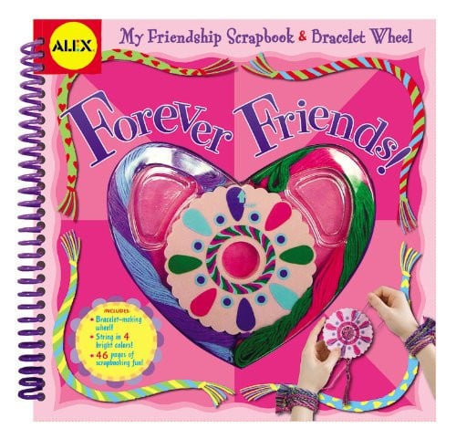 Forever friends! My friendship scrapbook & bracelet wheel