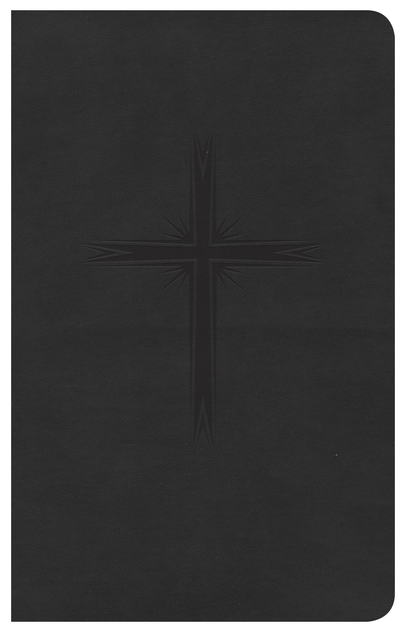 CSB Pocket Gift Bible, Charcoal LeatherTouch